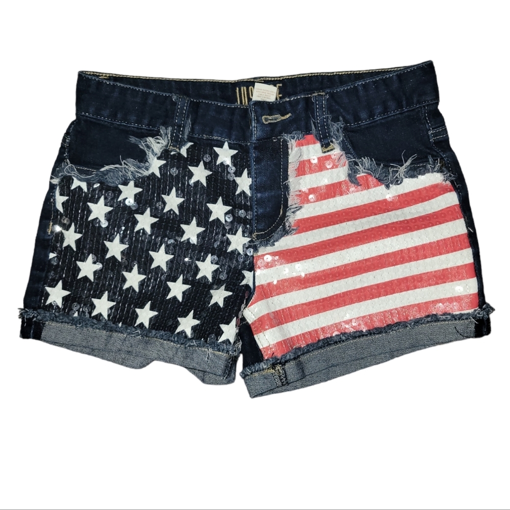 Justice flag jeans